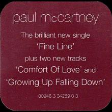2005 08 29 FINE LINE - PAUL McCARTNEY DISCOGRAPHY - 0 94633 42590 3 - EU - pic 5