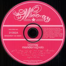 2005 10 16 USA Brian Ray-Mondo Magneto - Coming Up Roses ⁄ WR-05001 ⁄ 6 34479 07858 3 - pic 3