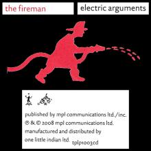 2008 11 24 PAUL McCARTNEY AND YOUTH - THE FIREMAN - ELECTRIC ARGUMENTS - B -TPLP 1003 - 5 016958 104016 - BONUS CD - TPLP1003CD  - pic 1