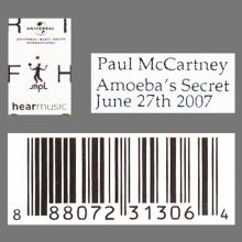 2009 01 27 AMOEBAS SECRET - PAUL MC CARTNEY DISCOGRAPHY - 8 88072 31306 4 - EU / UK - pic 1