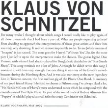 2009 07 07 UK/GER Klaus Voormann-A Sideman's Journey - I'm In Love Again ⁄ 2706805 ⁄ 0 602527 068053 - pic 9