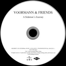 UK 2009 08 07 - VOORMANN & FRIENDS - I'M IN LOVE AGAIN - CDR AND DVD - pic 1
