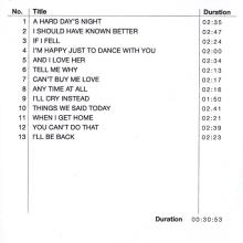2009 06 22 - THE BEATLES - MONO REMASTER - A-B-C-D-E - 5X CDR - PART 1 - 5 ALBUMS - PROMO - pic 8