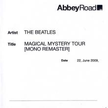 2009 06 22 - THE BEATLES - MONO REMASTER - F-G-H-I - 4X CDR - PART 2 - 4 ALBUMS - PROMO - pic 9