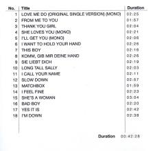 2009 06 22 - THE BEATLES - MONO REMASTER - J-K-L-M - 4X CDR - PART 3 - 1 DOUBLE ALBUM AND 2 ALBUMS - pic 8
