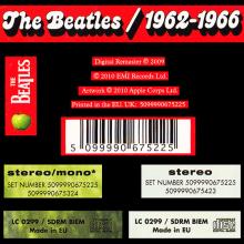 2010 10 18 The Beatles 1962-1966 ⁄ 1967-1970 Remastered Special Package - a / BEATLES CD DISCOGRAPHY UK - pic 2