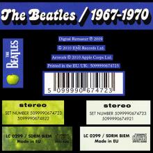 2010 10 18 The Beatles 1962-1966 ⁄ 1967-1970 Remastered Special Package - c / BEATLES CD DISCOGRAPHY UK - pic 2