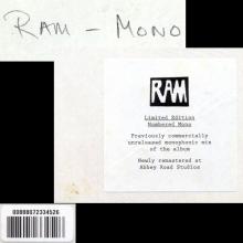 2012 05 21 PAUL AND LINDA McCARTNEY - RAM - MONO 3049 - HRM-33452-01 - 00 8880 723 345 2-6 - EU - pic 1