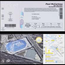 2012 PAUL McCARTNEY "ON THE RUN" - TICKET 2012 03 28 SPORTPALEIS ANTWERPEN - pic 1