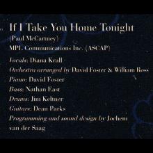 2015 02 02 UK/EU - DIANA KRALL - IF I TAKE YOU HOME TONIGHT - WALLFLOWER - 6 02547 01861 8 - pic 1