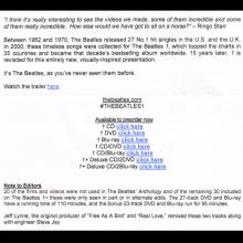 2015 11 06 - 2000 11 13 THE BEATLES 1 - A - PRESS INFO - UK - pic 7