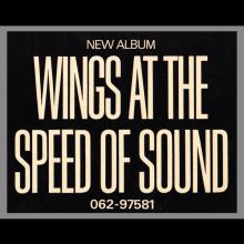 1976 04 09 WINGS FUN CLUB - CLUB SANDWICH - EARLY PROMO STICKERS FOR WINGS - pic 1
