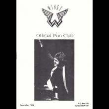 1976 12 00 WINGS FUN CLUB - CLUB SANDWICH - NEWSLETTER - DECEMBER - pic 1