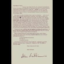 1978 07 15 - LIVERPOOL BEATLES CONVENTION - INVITATION SAT 15TH JULY - BEATLE STATUE FESTIVAL 1978 -1 - pic 1