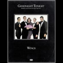 1979 03 23 WINGS FUN CLUB - CLUB SANDWICH - MUSIC SHEET GOODNIGHT TONIGHT - WINGS - pic 1