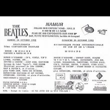 1994 10 24 - FANCLUB MAIL FLYER - BEATLES DAY NAMUR - BELGIUM - pic 1
