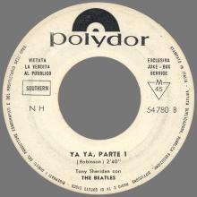 1961 10 00 - 1964 03 00 - NH 54 780 - MY BONNIE ⁄ YA YA - B  - pic 1