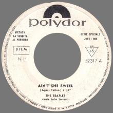 1964 04 00 - 1964 06 17 - NH 52 317 - AIN'T SHE SWEET ⁄ IF YOU LOVE ME, BABY - B3 - pic 3