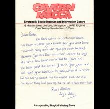 1975 1982 LIVERPOOL BEATLES CONVENTION - LIZ AND JIM HUGHES - CAVERN MECCA - pic 6