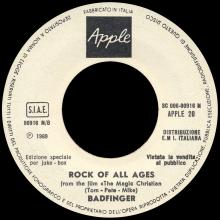 BADFINGER - COME AND GET IT - ITALY - JUKE-BOX - 3C 006-90916 M ⁄ APPLE 20  - pic 1
