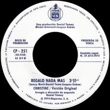 MIKE McGEAR - LEAVE IT ⁄ REGALO NADA MAS - WB - CP-251 - SPAIN - PROMO - pic 5