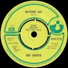 ROY HARPER- ONE OF THOSE DAYS IN ENGLAND - UK - EMI HARVEST - HAR 5120 - PROMO  - pic 5