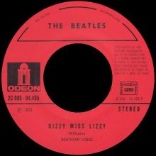 THE BEATLES FLASH BACK - J 2C 006-04455 - I NEED YOU ⁄DIZZY MISS LIZZY  - pic 5