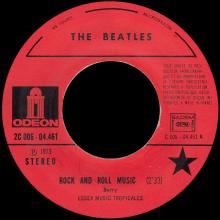 THE BEATLES FLASH BACK - J 2C 006-04461 - A - ROCK AND ROLL MUSIC ⁄ I'LL FOLLOW THE SUN - pic 1