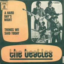 THE BEATLES FLASH BACK - J 2C 006-04466 - A HARD DAY'S NIGHT ⁄ THINGS WE SAID TODAY - pic 1