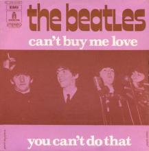 THE BEATLES FLASH BACK - J 2C 006-04467 - CAN'T BUY ME LOVE ⁄ YOU CAN'T DO THAT - pic 1