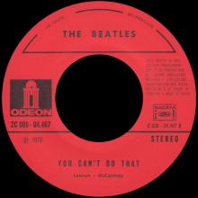 THE BEATLES FLASH BACK - J 2C 006-04467 - CAN'T BUY ME LOVE ⁄ YOU CAN'T DO THAT - pic 5