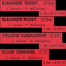 THE BEATLES FLASH BACK - J 2C 006-04473 - A - ELEANOR RIGBY ⁄ YELLOW SUBMARINE - pic 7