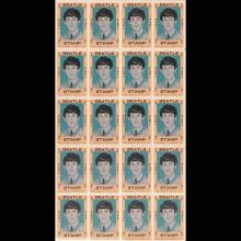 1964 YEAH! YEAH! YEAH! ORIGINAL BEATLE STAMPS - pic 1