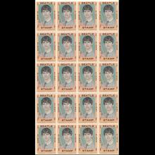 1964 YEAH! YEAH! YEAH! ORIGINAL BEATLE STAMPS - pic 1