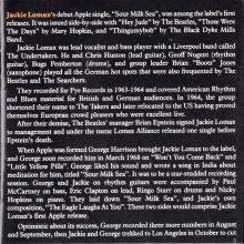 1991 10 21 - JACKIE LOMAX - IS THIS WHAT YOU WANT - JAPAN CD - TOCP-6895 - pic 8