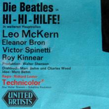 DIE BEATLES IN HI-HI-HILFE ! - HELP ! -  60cm-84cm - MOVIEPOSTER FILMPOSTER - pic 1
