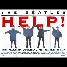 HELP ! - VHS MOVIEPOSTER FILMPOSTER - 70 X 50 - pic 1