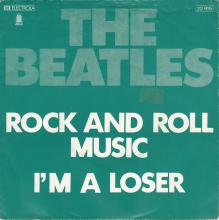 HOLLAND 545 - 1981 00 00 - ROCK AND ROLL MUSIC ⁄ I'M A LOSER - ODEON - O 22 915 - pic 1