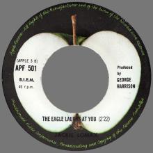 JACKIE LOMAX - SOUR MILK SEA ⁄ THE EAGLE LAUGHS AT YOU - FRANCE - APF 501 - pic 5