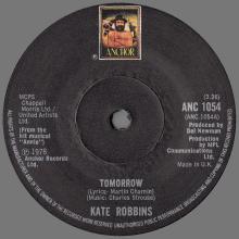 KATE ROBBINS - TOMORROW ⁄ CROWDS OF LOVE - UK - ANCHOR RECORDS - ANC 1054 - pic 3