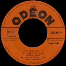 THE BEATLES FRANCE EP - A - 1965 11 19 - SLEEVE 1 RECORD 1 - ODEON SOE 3777 - pic 5