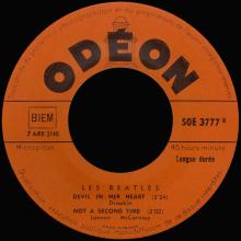 THE BEATLES FRANCE EP - A - 1965 11 19 - SLEEVE 1 RECORD 1 - ODEON SOE 3777 - pic 6