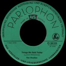 A HARD DAY'S NIGHT ⁄ THINGS WE SAID TODAY - O 28 521 - pic 5
