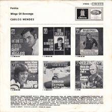 CARLOS MENDES - JOTTA HERRE - PENINA 1969 07 18 - GERMANY - ODEON - 1C 006-40012  - pic 1