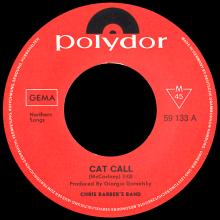 CHRIS BARBER'S BAND - CATCALL - GERMANY - POLYDOR 59 133 - pic 3