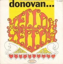 DONOVAN - MELLOW YELLOW - ITALY -1966 10 24 - EPIC - 5-10098 - pic 2