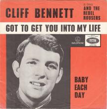 CLIFF BENNETT AND THE REBEL ROUSERS - GOT TO GET YOU INTO MY LIFE - HOLLAND - R 5489 - pic 2