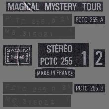THE BEATLES DISCOGRAPHY FRANCE 1971 00 00 MAGICAL MISTERY TOUR - M - BLACK PARLOPHONE PCTC 255 - 0C 006-06 243 - BOXED SET  - pic 1