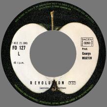 THE BEATLES DISCOGRAPHY FRANCE - OLDIES BUT GOLDIES - 350 L5-P5 - HEY JUDE ⁄ REVOLUTION - FO.127 PM 100 - pic 1