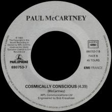 FR46 - 1993 02 02 - OFF THE GROUND ⁄ COSMICALLY CONSCIOUS - 880753-7 - pic 1